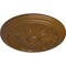 Ekena Millwork Vienna Ceiling Medallion (Fits Canopies up to 3 1/4"), Hand-Painted Smokey Topaz, 16 7/8"OD x 5/8"P CM17VISTF - alternate 2